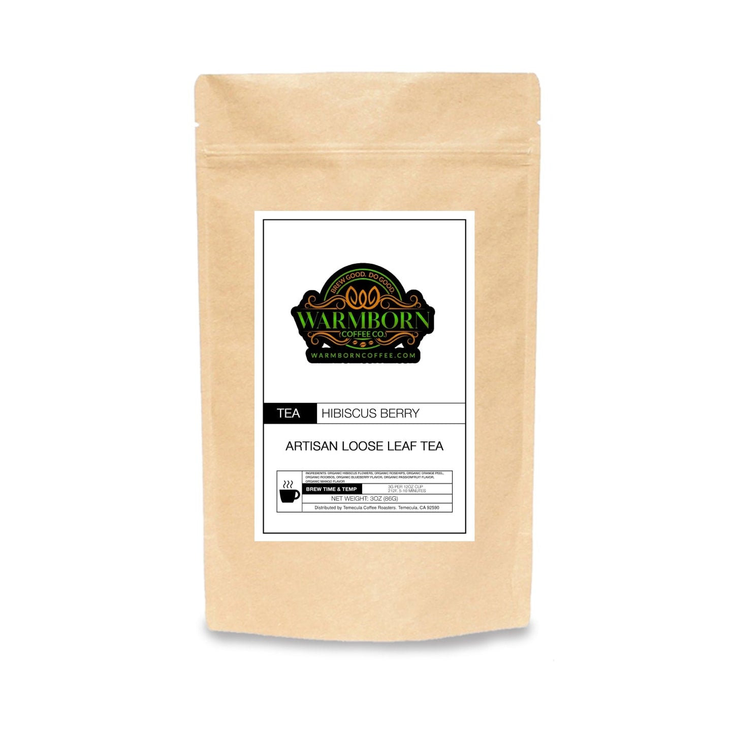 Hibiscus Berry Tea – Loose Leaf Warmborn™ Coffee Co.